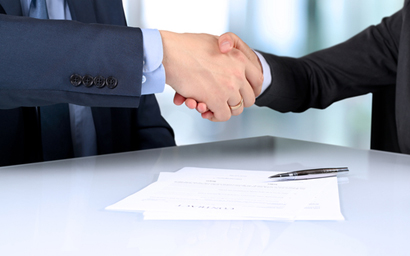 Contract handshake