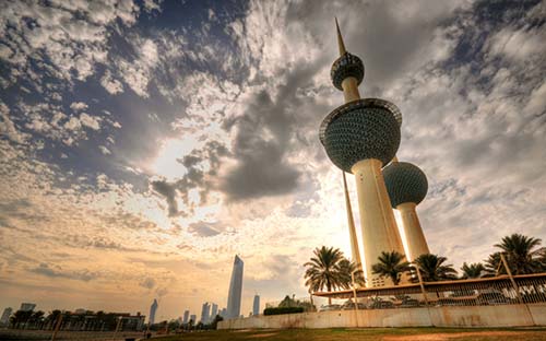 Kuwait city towers