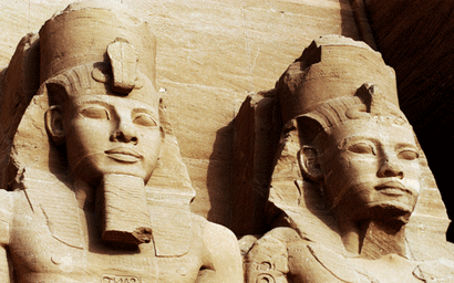 Egyptiona statues